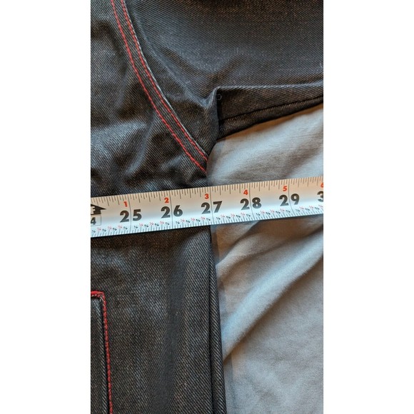 Deadstock Y2K Arctic Serial Jean Black Denim Jacket 2XL Glanz Hip Hop Urban NWT - Picture 16 of 16